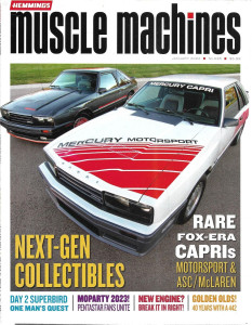 HEMMINGS MUSCLE MACHINES 2024 JAN - FOX-ERA CAPRIs, OLDS 442, DAY 2 SUPERBIRD